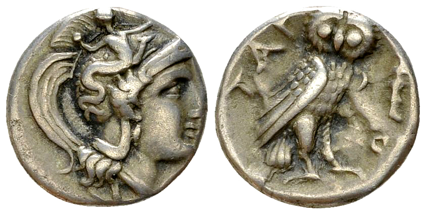 Tarentum AR Drachm, c. 302-280 BC