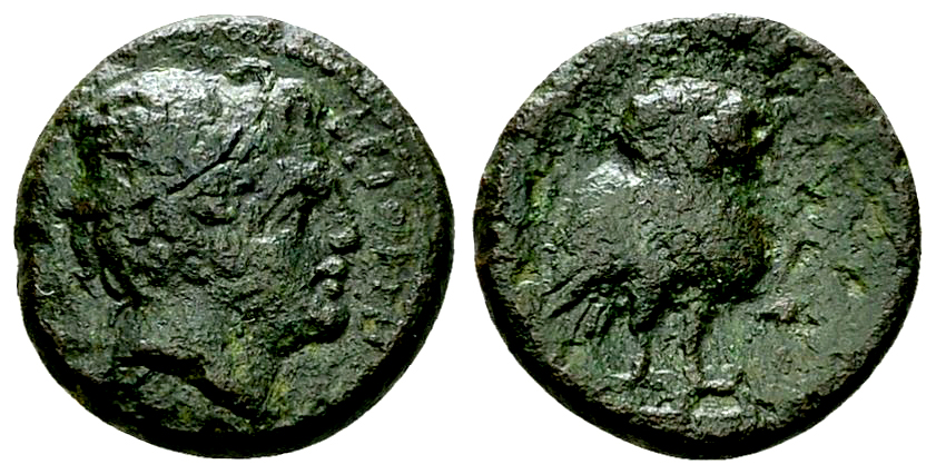 Etruria, Uncertain inland mint AE15, c. 300-250 BC