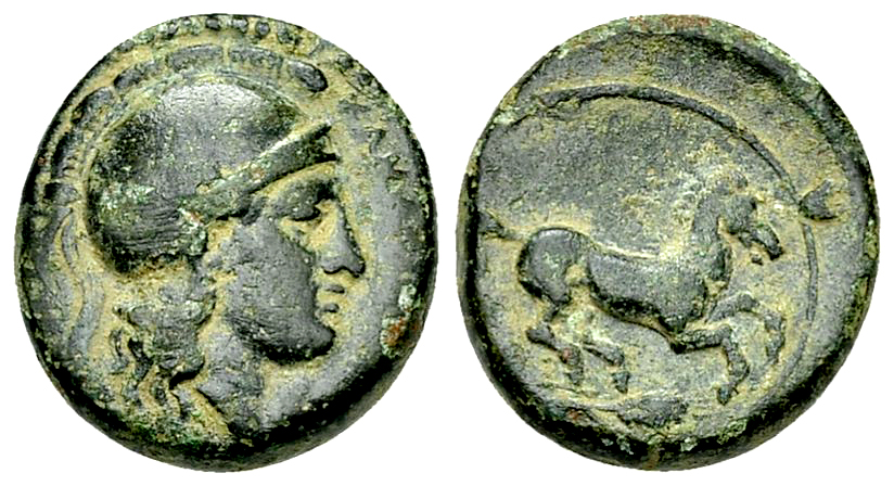 Kamarina AE15, c. 339-300 BC