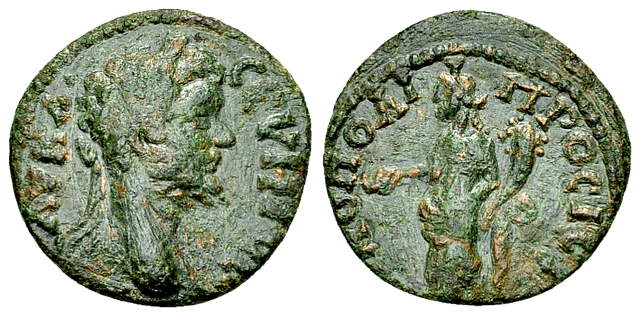 Septimius Severius AE16, Nikopolis ad Istrum