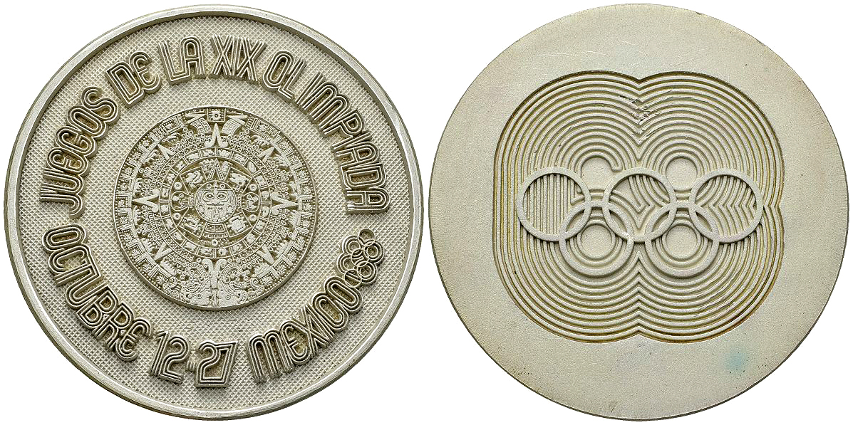Mexico 1968, Olympic Games AR Medal