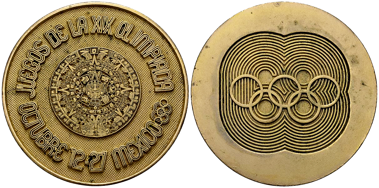 Mexico 1968, Olympic Games AE Medal