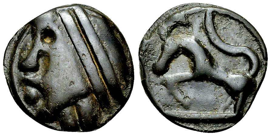 Sequani AE cast potin, c. 70-40 BC