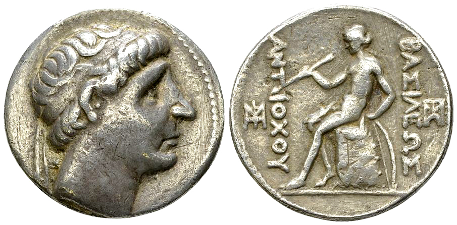 Antiochos I Soter AR Tetradrachm, Seleukeia on the Tigris