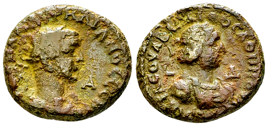 Aurelian and Vabalathus BI Tetradrachm