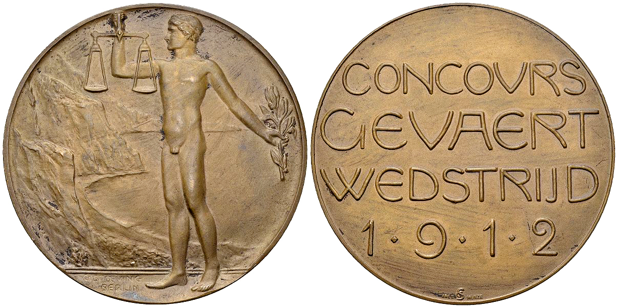Belgium, AE Medal 1912, Photography