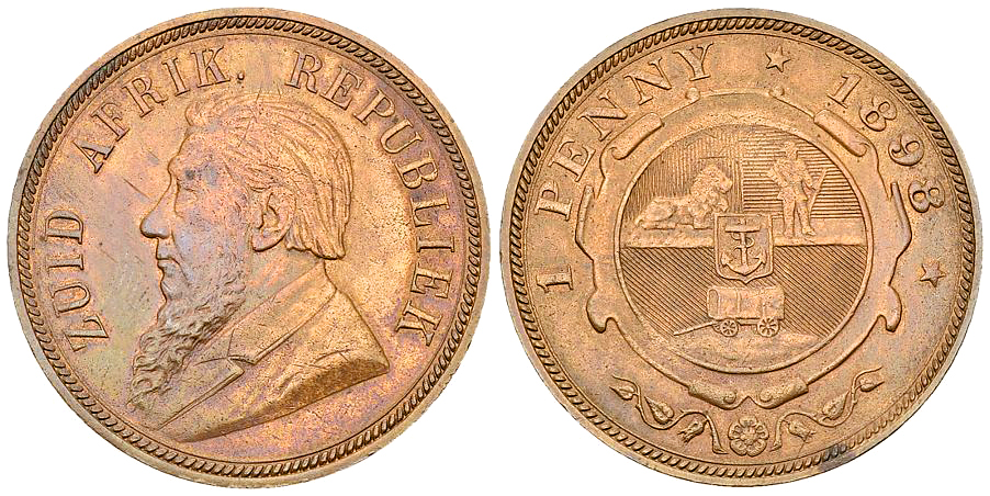 South Africa AE Penny 1898