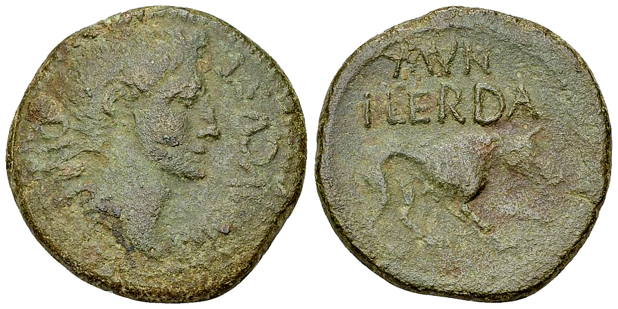 Augustus AE As, Ilerda
