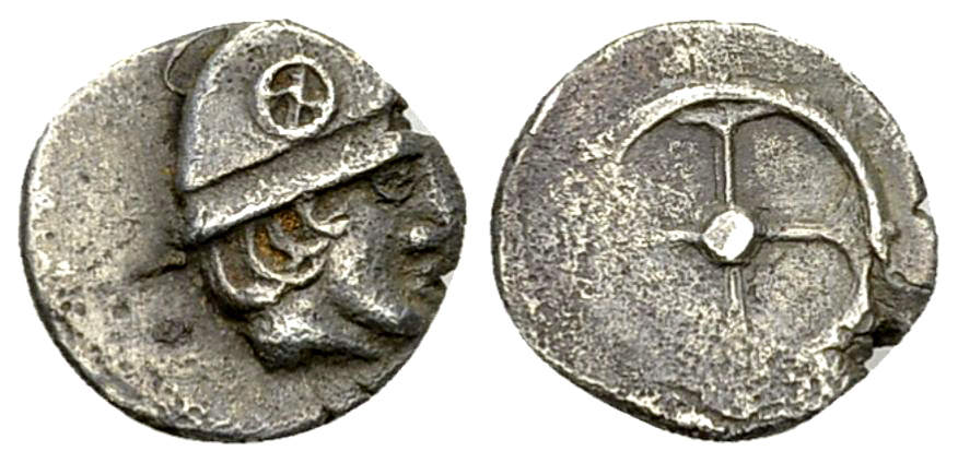 Massalia AR Obol, c. 440-410 BC