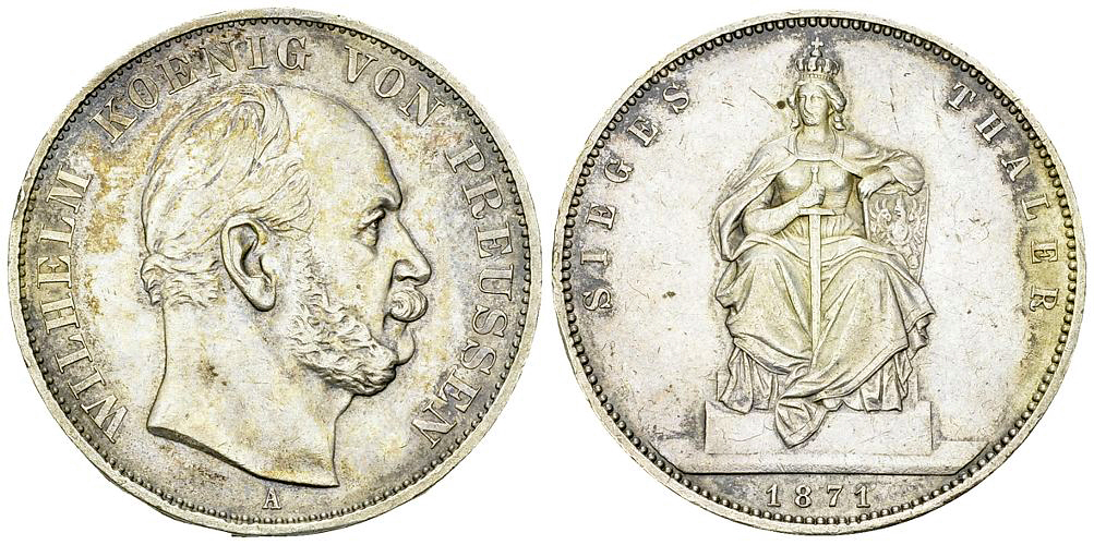 Preussen, AR Taler 1871