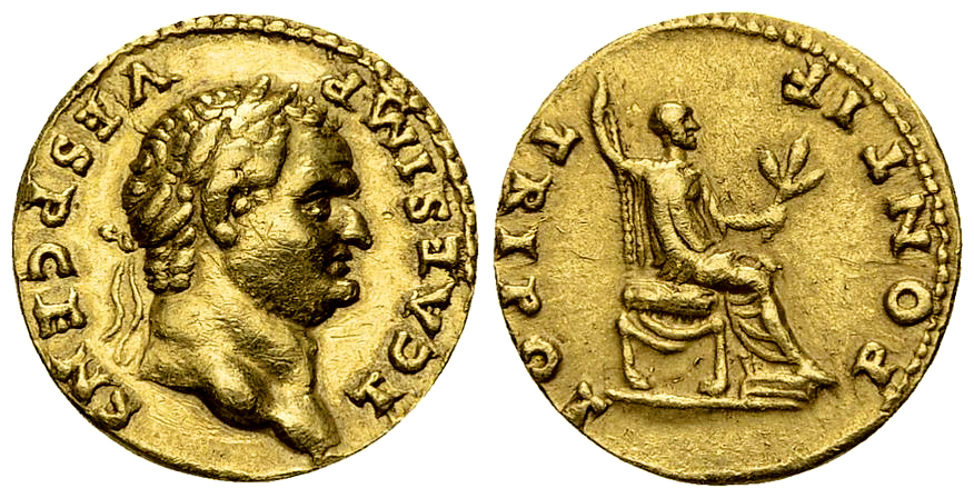 Titus Aureus, Emperor reverse
