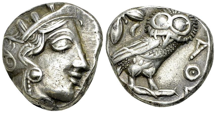 Athens AR Tetradrachm, c. 420 BC