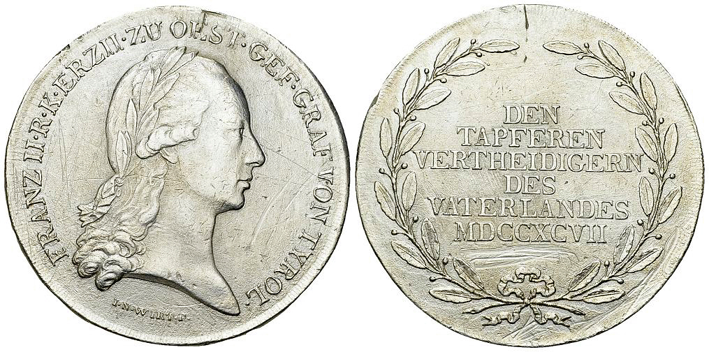 Franz II, AR Tapferkeitsmedaille 1797, Tirol